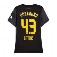 Dres Borussia Dortmund Jamie Bynoe-Gittens #43 Preč pre Ženy 2024-25 Krátky Rukáv